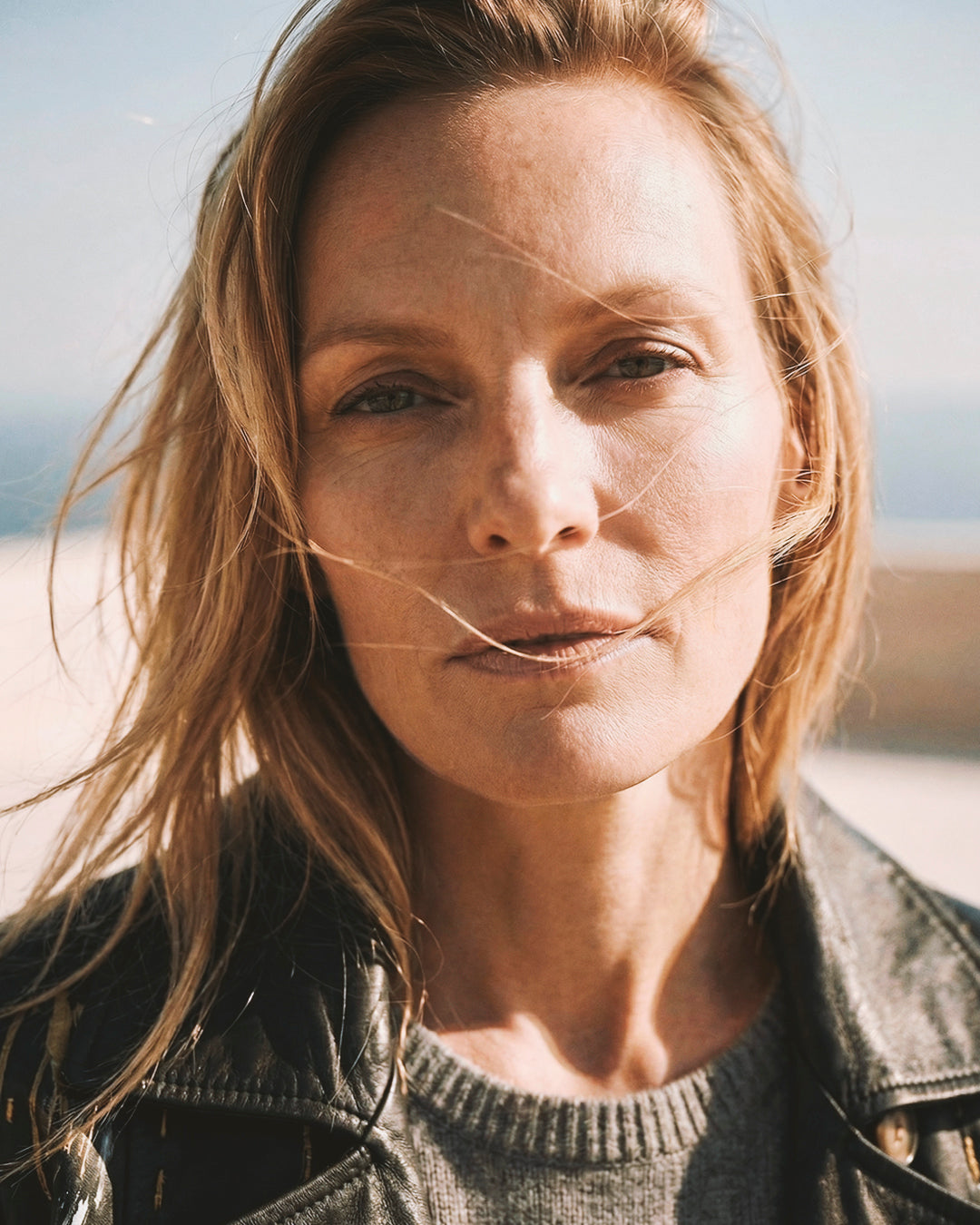 Abrigo Largo de Piel