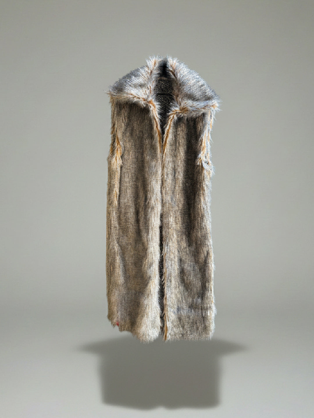 Chaleco largo reversible