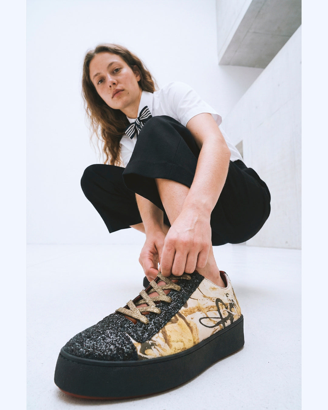 AYRE BIANCONERO Glitter Leite