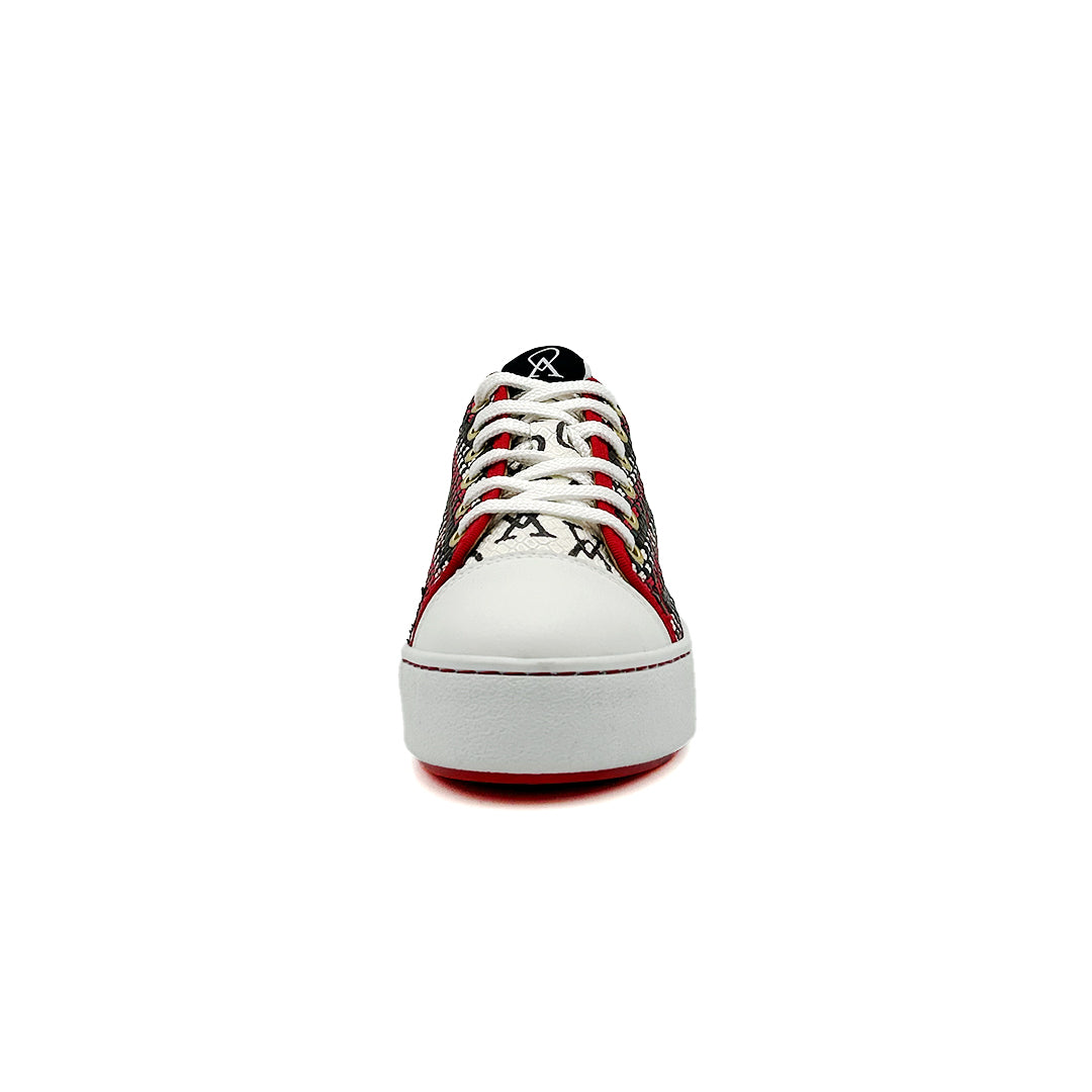SNEAKY TRECCIA ROJO Leite