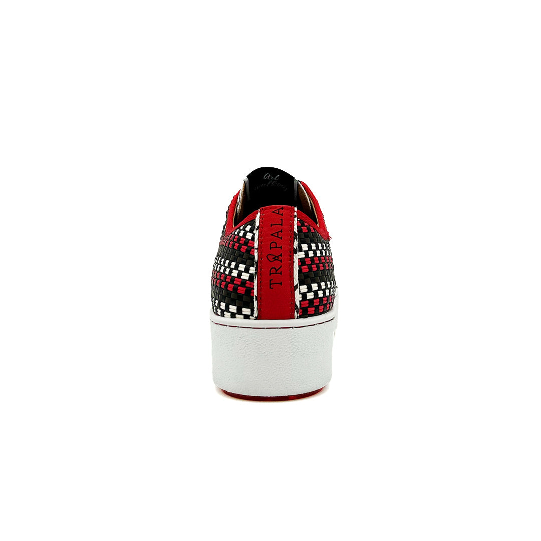 SNEAKY TRECCIA ROJO Leite