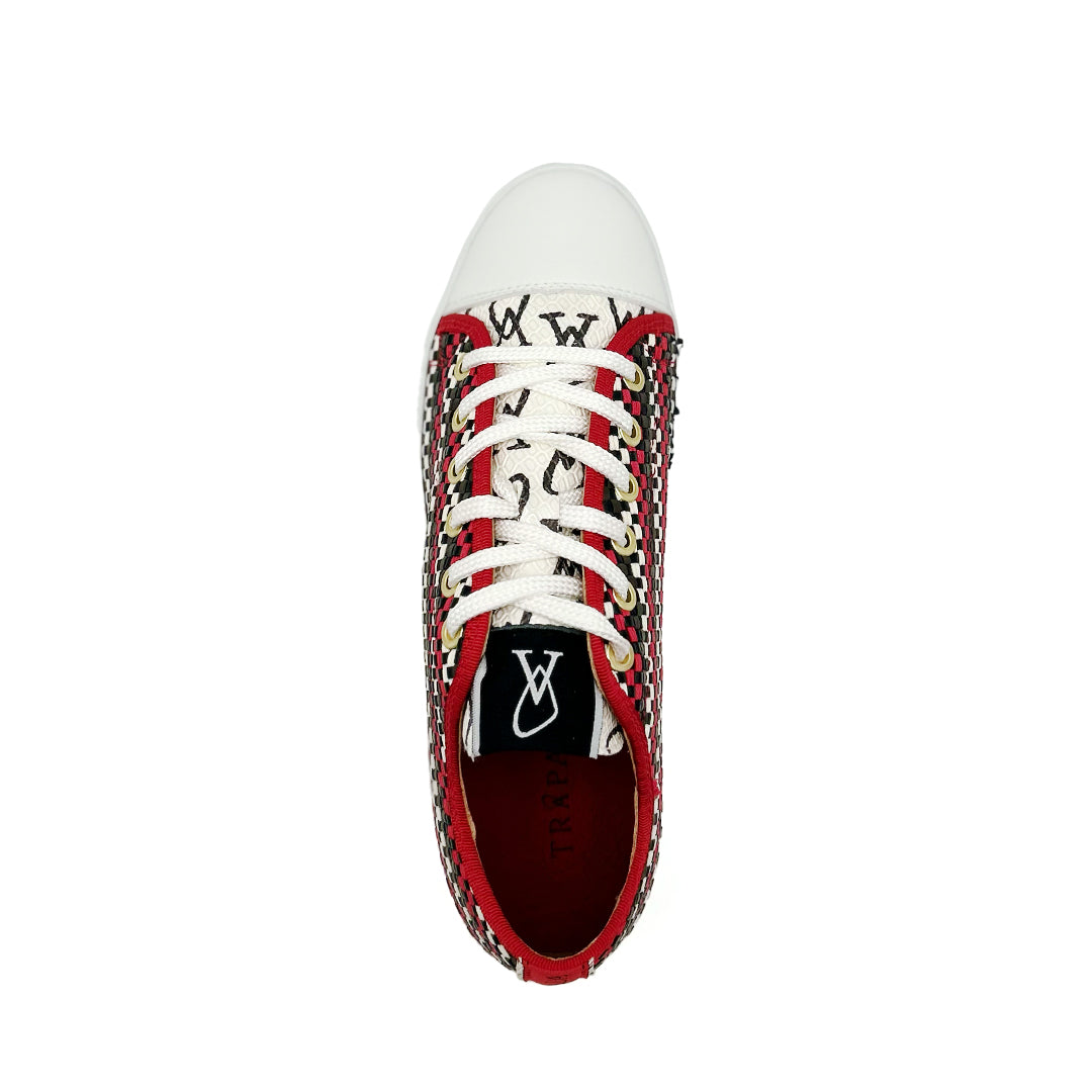 SNEAKY TRECCIA ROJO Leite