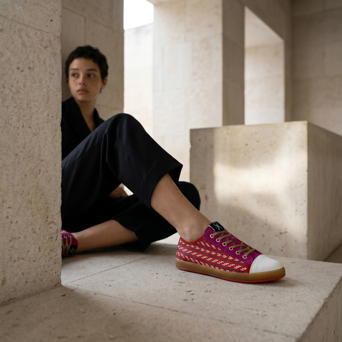 SNEAKY TRECCIA FUCSIA Paul